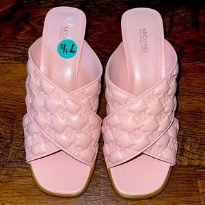 MICHAEL KORS LOGO WOMAN HEEL PUMP